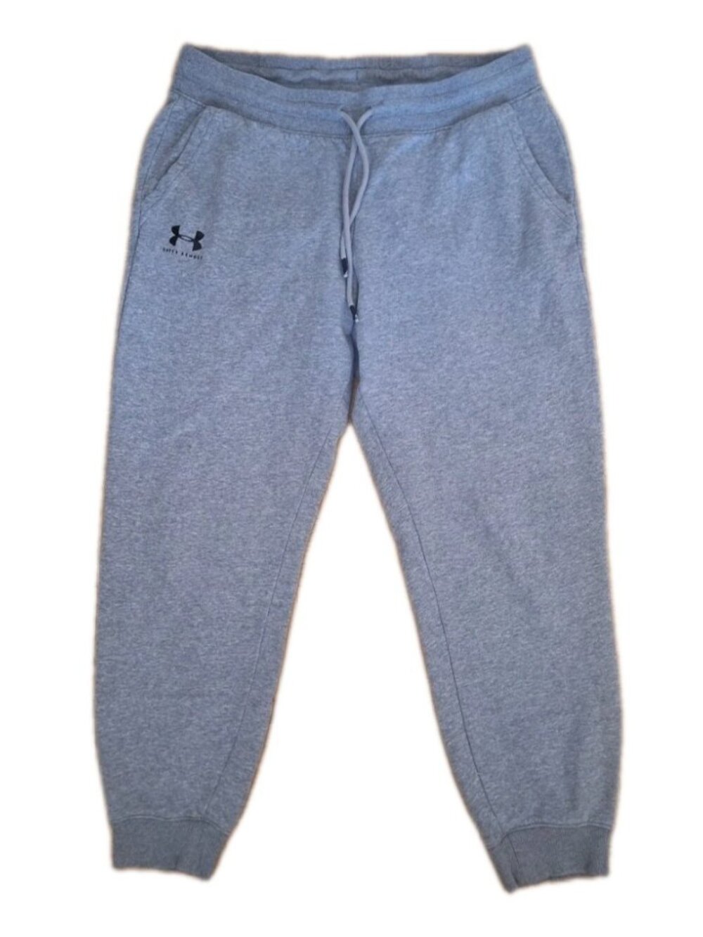 UNDER ARMOUR GREY TRACK PANTS SIZE LARGE